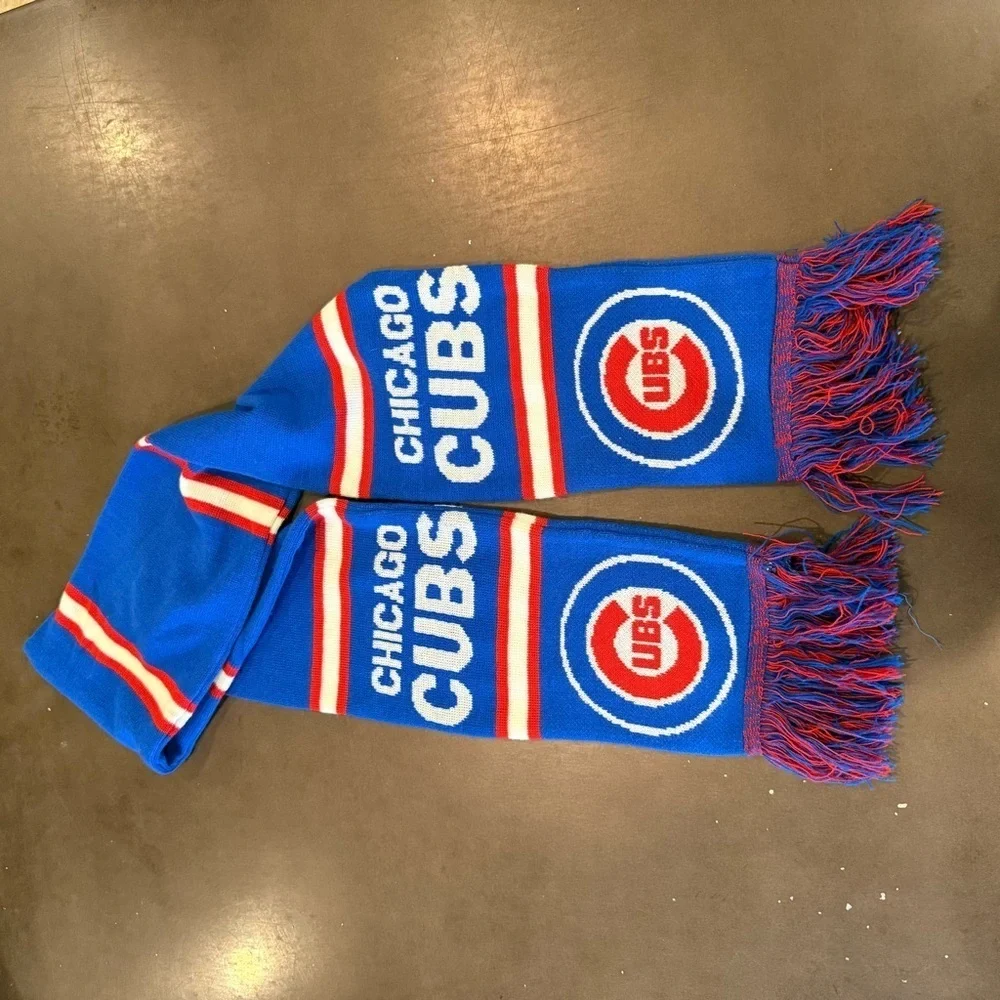 Chicago Cubs Blue Scarf